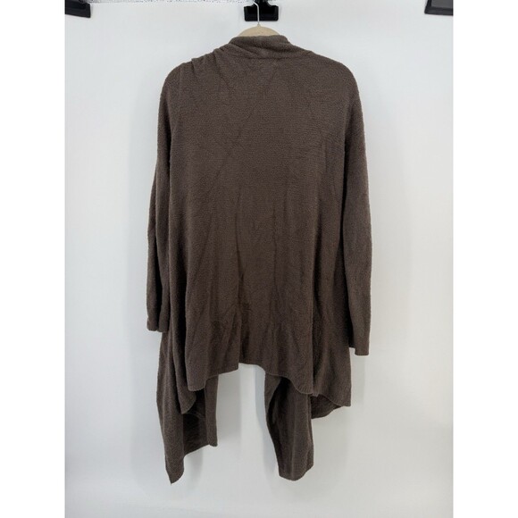 Barefoot Dreams 436 Womens L/XL Sweater Cardigan Top Knit Long Sleeve Open Brown - Picture 3 of 11